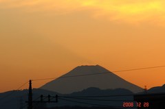 富士山12/28夕