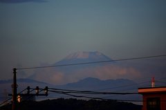 富士山11'11/7。α55 SLT-A55VY 70-300mm F4.5-5.6 G SSM SAL70300G。クリックすると大きくなります。