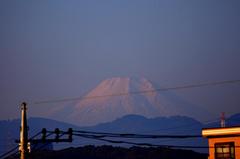 富士山11'11/24。α55 SLT-A55VY 70-300mm F4.5-5.6 G SSM SAL70300G。クリックすると大きくなります。
