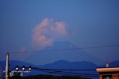 富士山11'7/10。α55 SLT-A55VY 70-300mm F4.5-5.6 G SSM SAL70300G。クリックすると大きくなります。